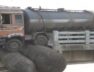 Gambhira bridge, truck