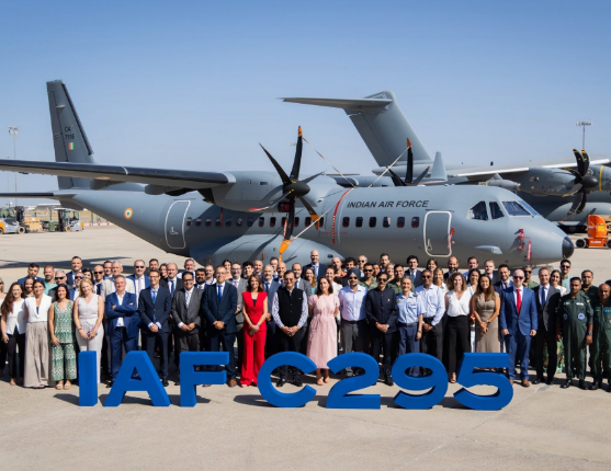 ભારતીય વાયુસેનાને સ્પેનના સેવિલેમાં છેલ્લું 16મું એરબસ C-295 લશ્કરી પરિવહન વિમાન પ્રાપ્ત થયું