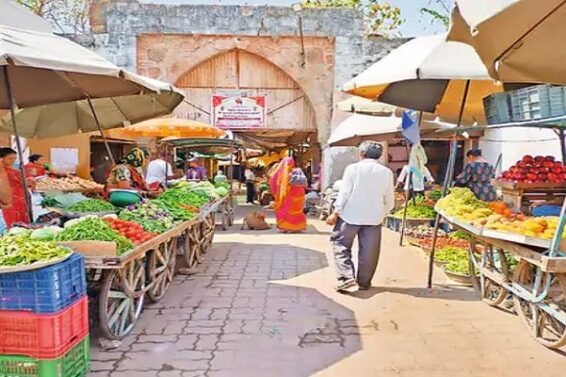 Wadhwan Vegetable market