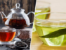 black tea green tea