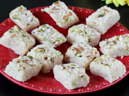 coconut barfi