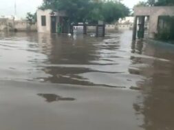 limbadi seva sadan, water flooded