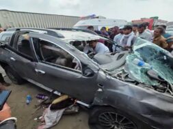 Accident, Himatnagar highway