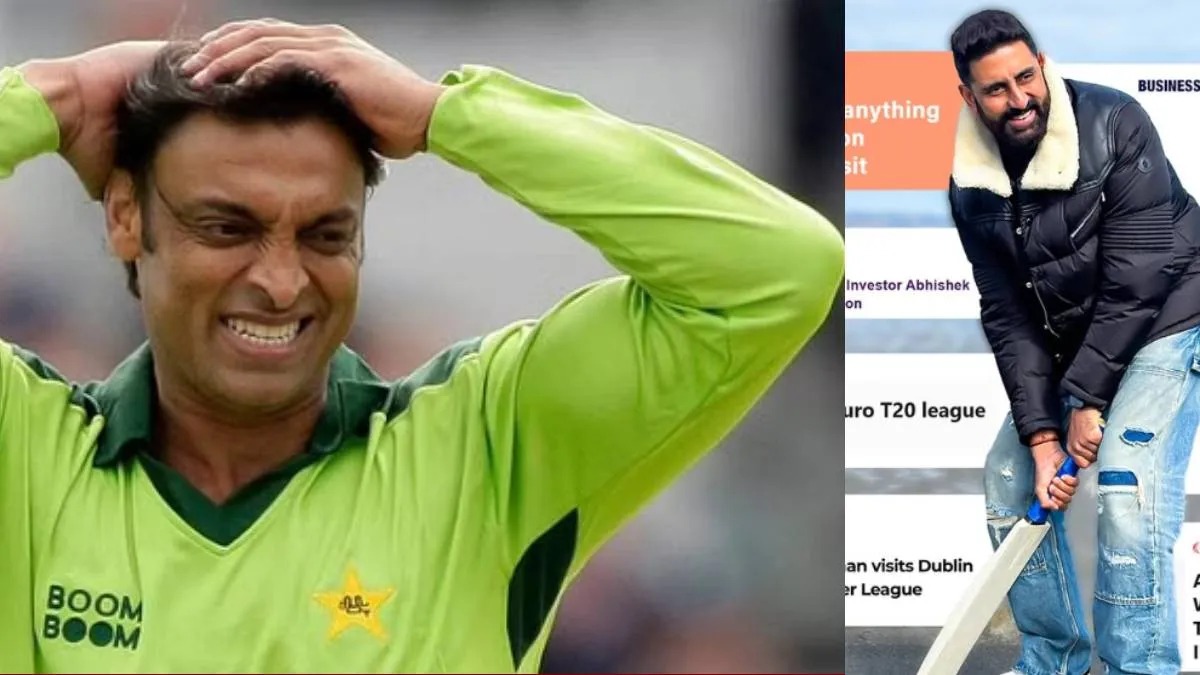 શોએબ અખ્તર અભિષેક શર્માની જગ્યાએ અભિષેક બચ્ચન બોલતા સોશિયલ મીડિયામાં થયો ભારે ટ્રોલ