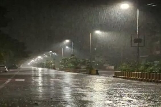Bhavnagar, Rain