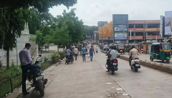 ભાવનગરમાં એમજી રોડ અને પીરછલ્લા વિસ્તારમાંથી નાના-મોટા દબાણો દૂર કરાયા