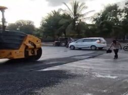 Bhavnagar, road resurface