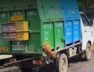 Garbage van