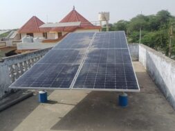 Kutch. Ghorado, solar village