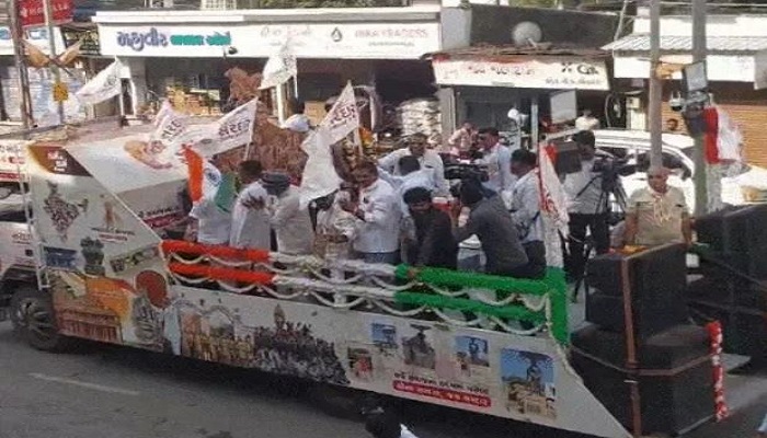 ગાંધીનગરમાં કાલે 15મી સપ્ટેમ્બરે સરદાર સન્માન યાત્રાનું સ્વાગત કરાશે