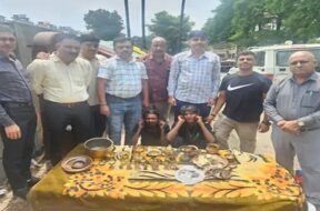 Surat, ganesh pandal, two people arrested for theft