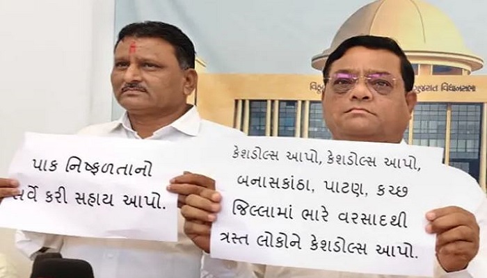 ગુજરાત વિધાનસભામાં બનાસકાંઠાના પૂરનો મુદ્દો ગુંજ્યો, કેશડોલ અને સહાયની કોંગ્રેસે કરી માગ