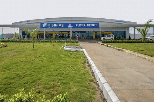 નરેન્દ્ર મોદીએ બિહારના પૂર્ણિયામાં નવા એરપોર્ટ અને પ્રોજેક્ટ્સનું ઉદ્ઘાટન કર્યું