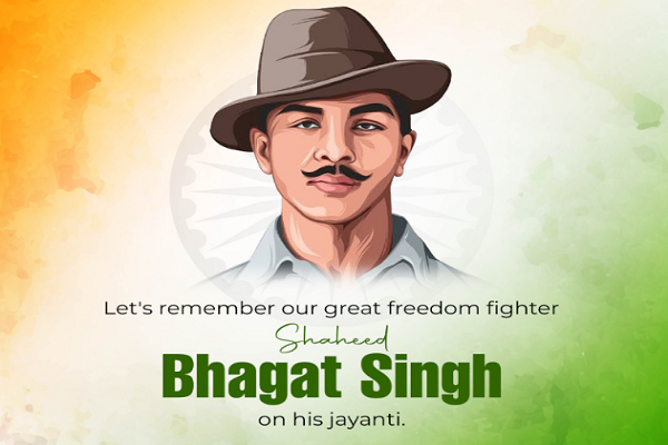 આજે ક્રાંતિકારી સ્વાતંત્ર્ય સેનાની ભગતસિંહની 118મી જન્મજયંતિ
