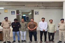 five arrested in nikol ele. shock death case