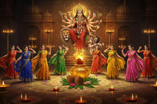 નવરાત્રી દરમિયાન દેવી દુર્ગાની પૂજા કરવાની એક અનોખી રીત છે ગરબા! તેની ઉત્પત્તિ, મહત્વ અને રહસ્યો વિશે જાણો!