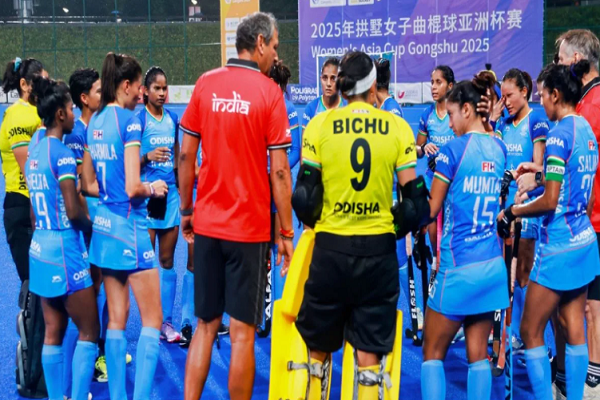 મહિલા એશિયા કપ હોકીની ફાઇનલમાં આજે ભારત ચીન સામે ટકરાશે