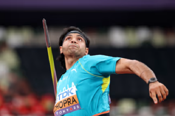 વર્લ્ડ એથ્લેટિક્સ ચેમ્પિયનશિપમાં નીરજ ચોપરા પ્રથમ પ્રયાસમાં ફાઇનલ માટે ક્વોલિફાય
