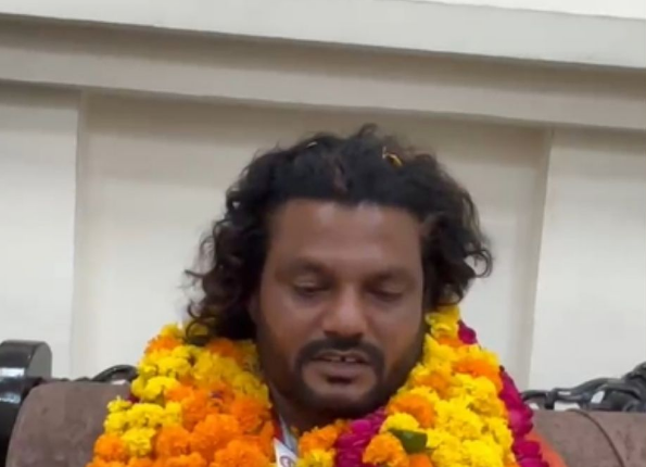 27મી આંતરરાષ્ટ્રીય પેરા આર્મ રેસલિંગ ચેમ્પિયનશિપમાં ભારતીય ખેલાડીએ બ્રોન્ઝ મેડલ જીત્યો