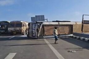 Accident, Bhavnagar highway