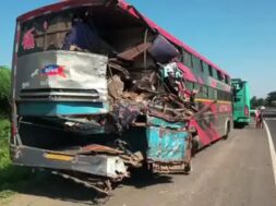 Accident. Baroda highway