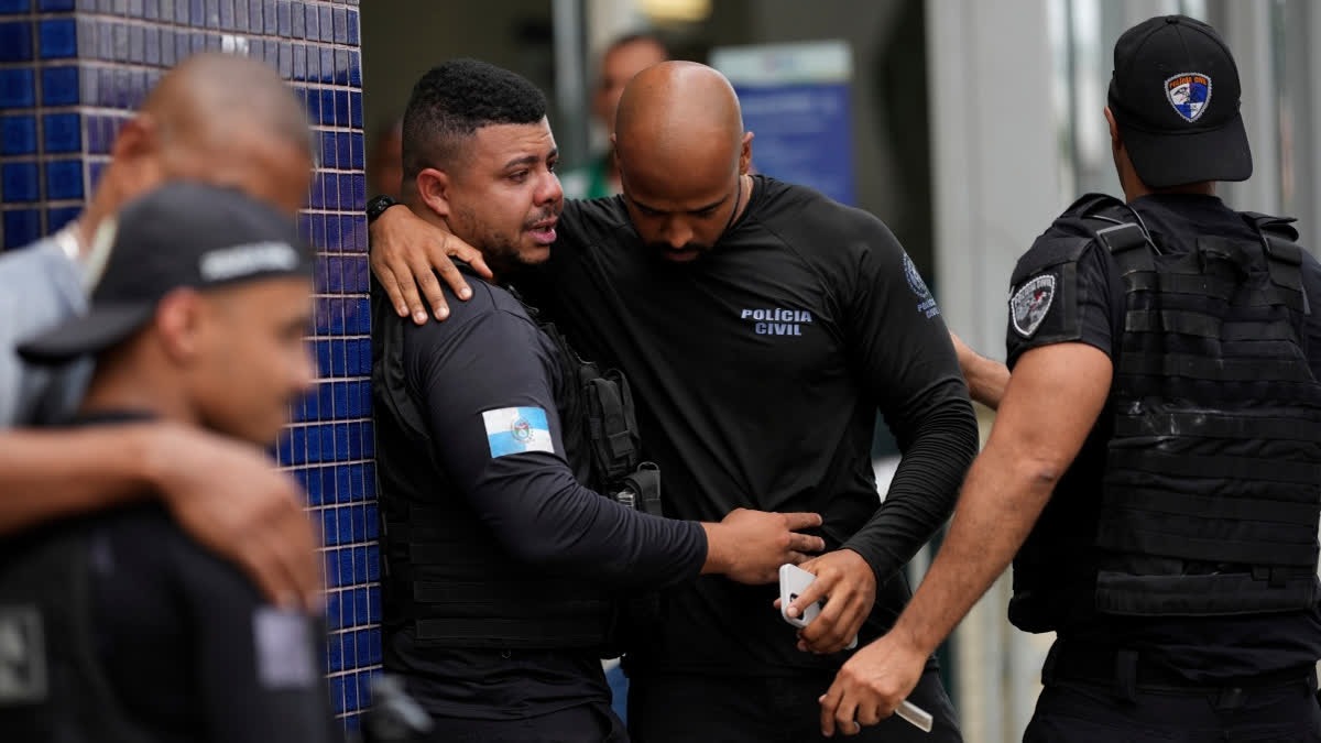 બ્રાઝીલઃ ડ્રગ્સ કોર્ટેલ અને પોલીસ વચ્ચે અથડામણમાં 119ના મોત, પોલીસ કાર્યવાહી સામે ઉઠ્યાં સવાલ