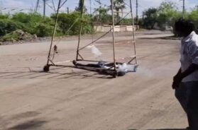 Baroda, electric shock