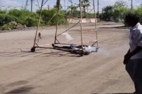 Baroda, electric shock