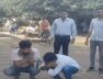 Bhavnagar, two arrested for attacking muni. team