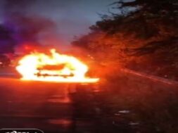 Car, fire