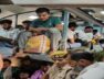 Crowd in the train