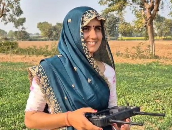 ગુજરાતઃ ગ્રામ્ય વિસ્તારની 58 મહિલાઓએ ડ્રોન દીદી બનીને પોતાની આવકનો નવો સ્ત્રોત ઉભો કર્યો