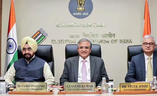ગુજરાત સહિત 12 રાજ્યો-કેન્દ્ર શાસિત પ્રદેશમાં ચૂંટણીપંચ SIRની પ્રક્રિયા કરશે