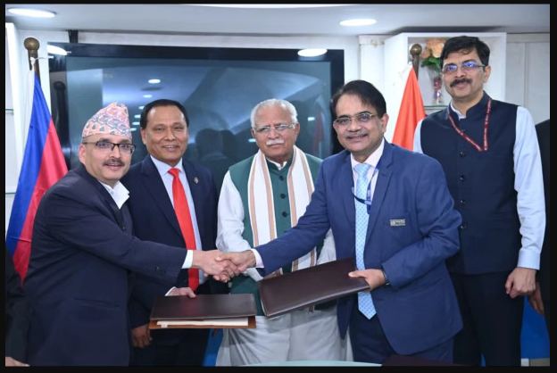 ભારત અને નેપાળ વચ્ચે 400 kV પાવર પ્રોજેક્ટ્સના કરાર પર હસ્તાક્ષર કરાયાં