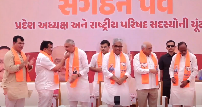 જગદીશ પંચાલ બન્યા ગુજરાત ભાજપના નવા પ્રદેશ પ્રમુખ