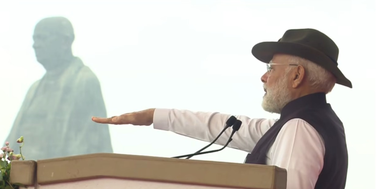 રાષ્ટ્રીય એકતા દિવસ : નરેન્દ્ર મોદીએ લીધી રાષ્ટ્રીય એકતાની શપથ