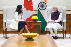 PM MODI AND CANADA MINISTER