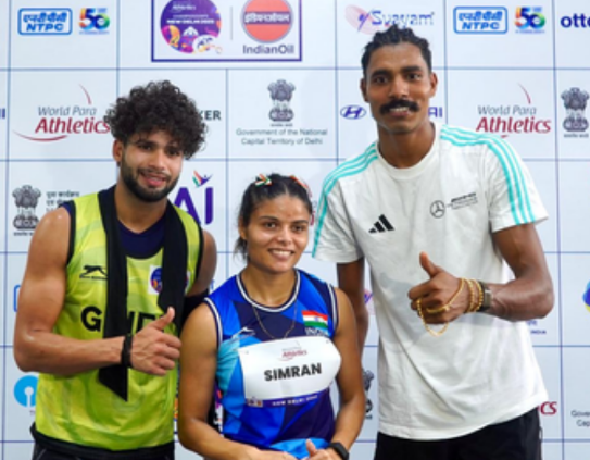 વિશ્વ પેરા એથ્લેટિક્સ: નિષાદ કુમાર અને સિમરને જીત્યો સુવર્ણ પદક