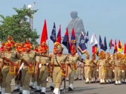 Statue of unity, pared