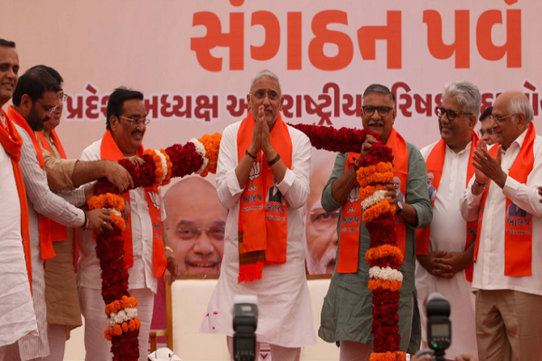 ગુજરાત ભાજપના પ્રદેશ અધ્યક્ષ જગદીશ વિશ્વકર્મા હવે સંગઠનના માળખામાં ફેરફાર કરશે