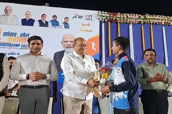 પંચમહાલમાં સાંસદ ખેલ મહોત્સવનો ભવ્ય પ્રારંભ: 26 હજાર ખેલાડીઓએ ભાગ લીધો