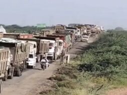 traffic jam. kutch