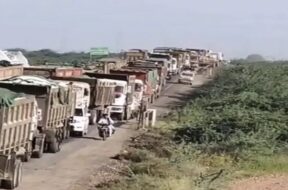 traffic jam. kutch