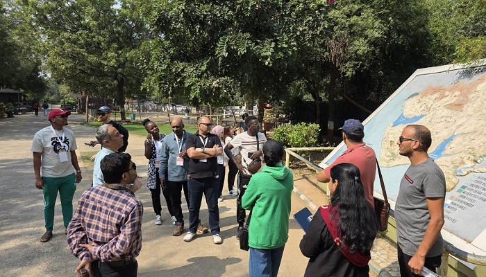 આંતરરાષ્ટ્રીય નૉલેજ એક્સચેન્જ કાર્યક્રમ’ અંતર્ગત 17 વિદેશી પ્રતિનિધિઓ ગીર’ ફાઉન્ડેશનની મુલાકાતે