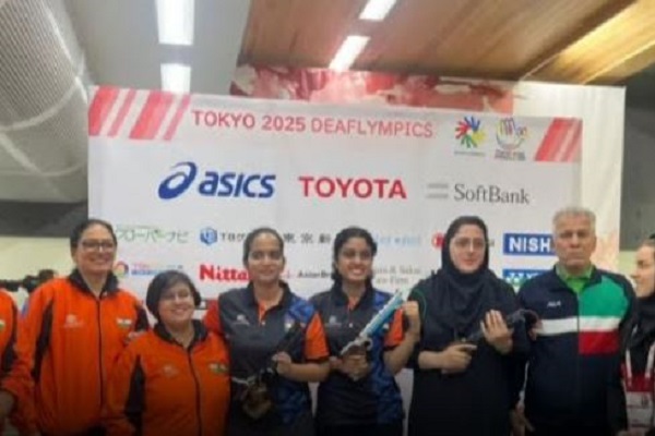 ભારતીય ડેફ શૂટર્સે ટોક્યો ડેફલિમ્પિક્સમાં ઇતિહાસ રચ્યો