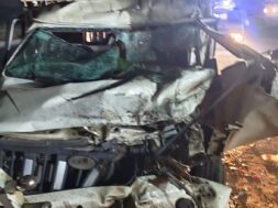 Accident, bagodara highway