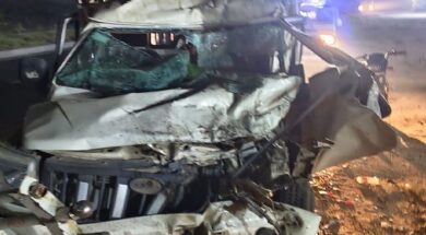 Accident, bagodara highway