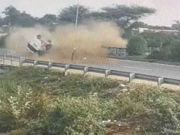 Accident, disa highway