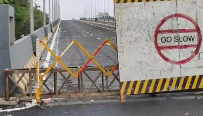 ગાંધીનગરમાં કરોડોના ખર્ચે બનેલા ઓવરબ્રિજના ઉદઘાટન માટે તંત્રને મૂહુર્ત મળતુ નથી