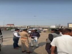 Barada, traffic police drive